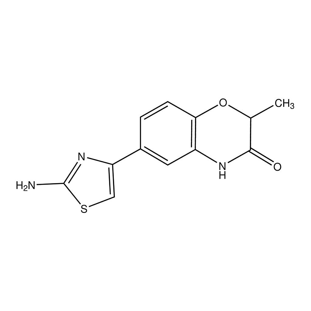 Merck 6-(2-Aminothiazol-4-yl)-2-methyl-2H-benzo[b][1,4]oxazin-3(4H)-one