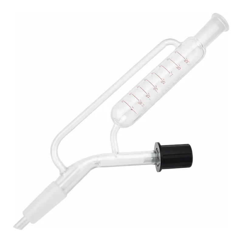 AS ONE Separatory Funnel (equilibrium type, Needle Valve, With Scale) 60 mL