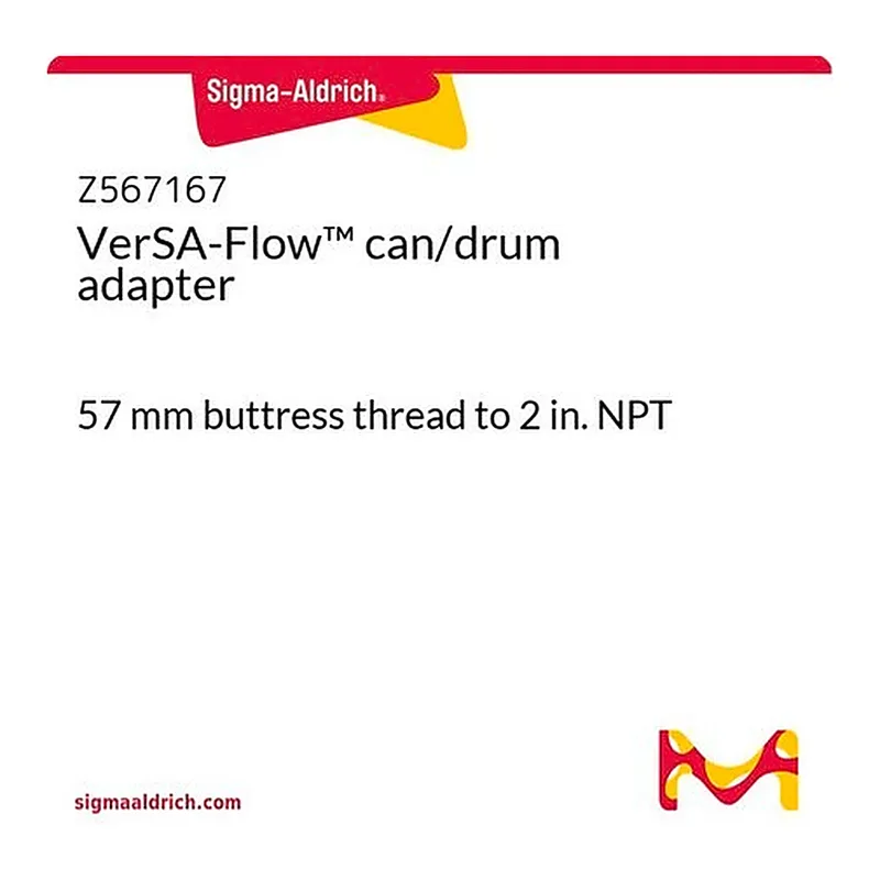 Merck VerSA-Flow(TM) can/drum adapter