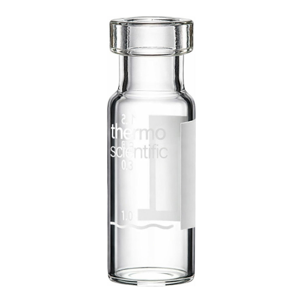 Thermo Fisher Scientific SureSTART 2 ml 유리 크림프 탑 바이알, 레벨 1 일상적인 분석
