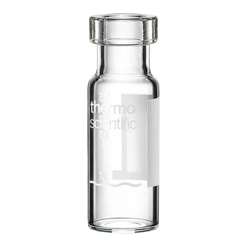 Thermo Fisher Scientific SureSTART 2 ml 유리 크림프 탑 바이알, 레벨 1 일상적인 분석