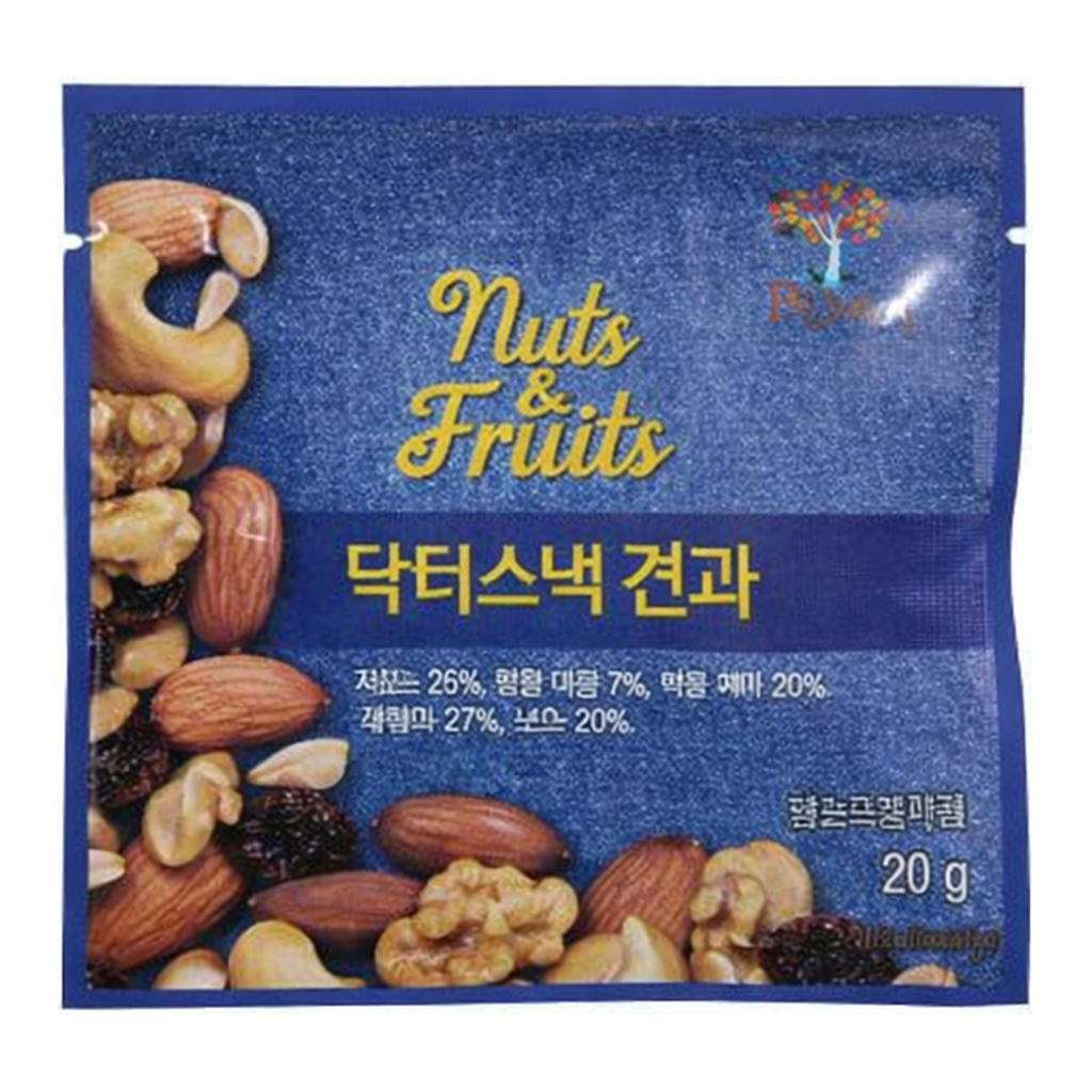 OFFICENEX 닥터스낵 과일견과오리지널(20g*15봉)