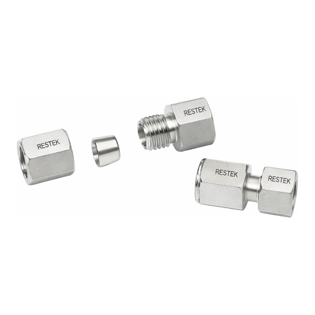Restek End-fitting 1/4in 4.6mm, with distribution cone compatible w/Valco & Parker fittings for u
