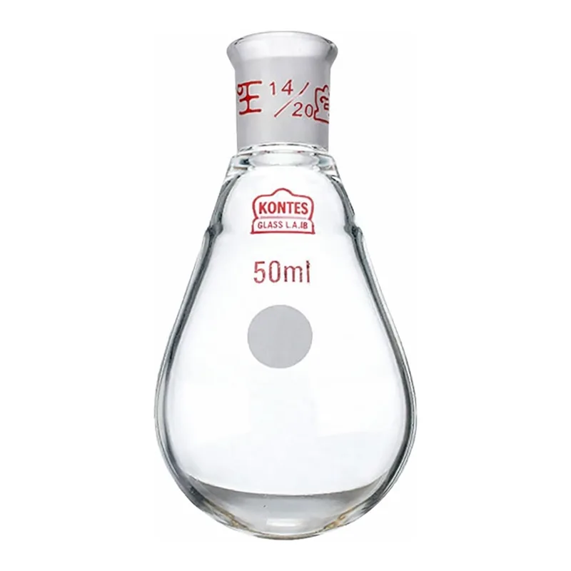 Thermo Fisher Scientific Kimble Kontes Heavy Wall Recovery Flasks with Square Bead, standard taper Outer Joint