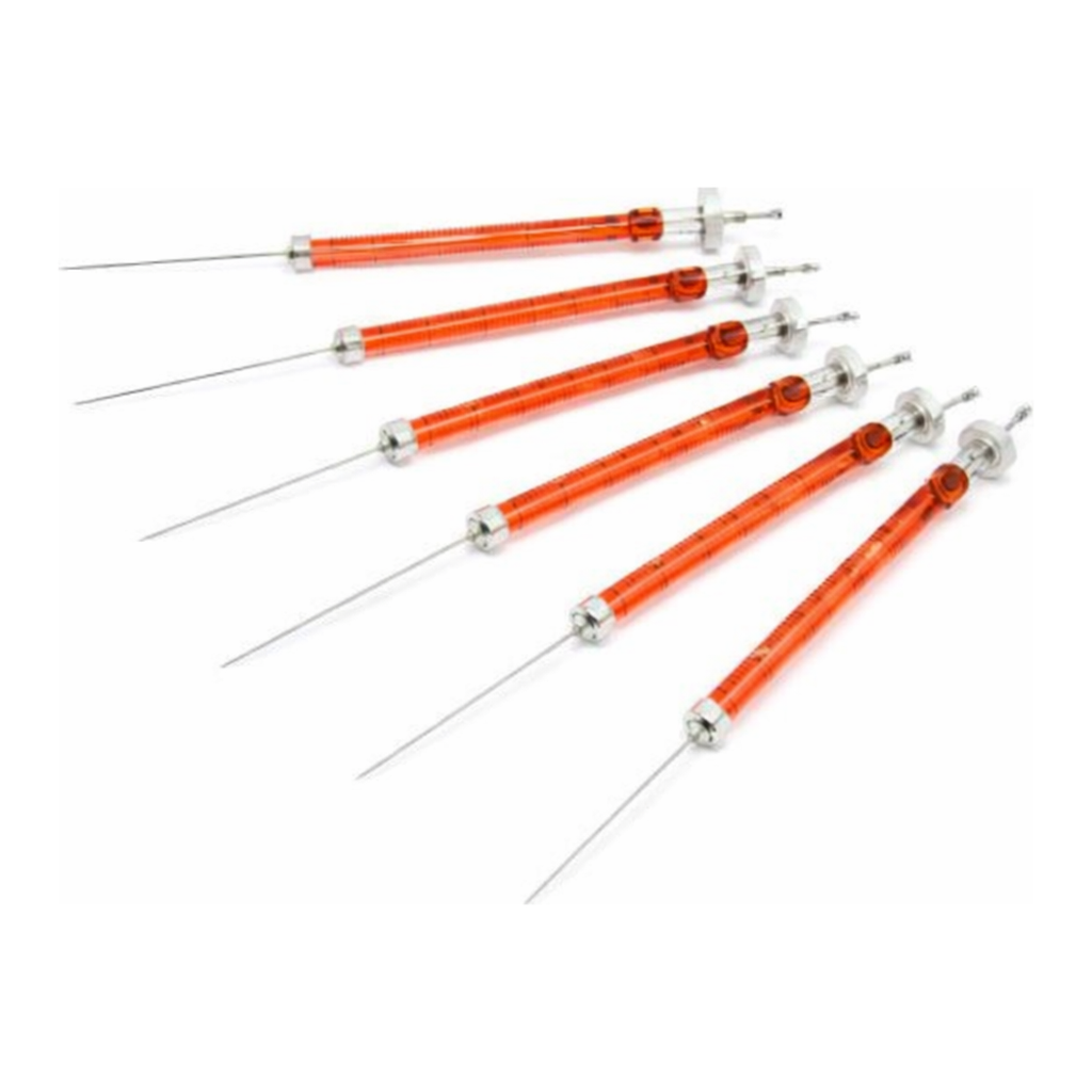 Restek Syringe, SGE, HP Autosampler Pack of 6 Model SK-10F-HP-0.63 10ul/23/F