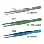 Daihan Science Bochem Forceps, High Grade Stainless-steel·PTFE-coated·Titan, L105~300mm<br>Wit