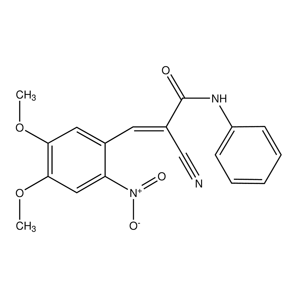 Merck (E)-2-Cyano-3-(4,5-dimethoxy-2-nitrophenyl)-N-phenylacrylamide