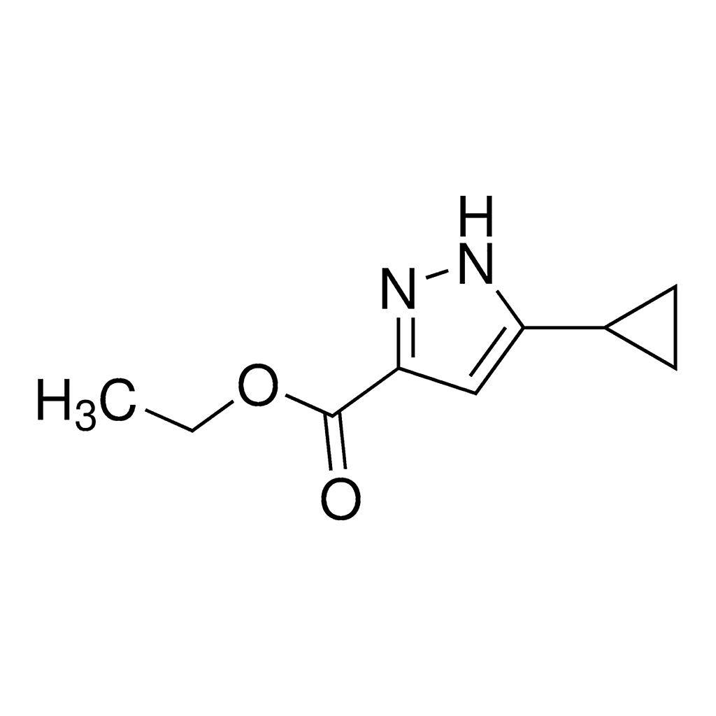 Merck 5-Cyclopropyl-1H-pyrazole-3-carboxylic acid ethyl ester