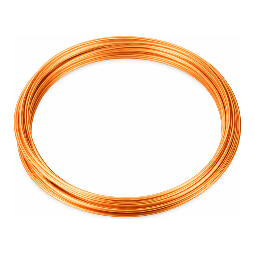 Restek Tubing, Copper, Rinsed and Cleaned 1/4in OD x 0.190in ID 0.030in Wall, 50ft Roll