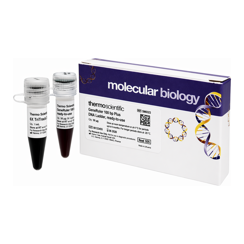 Thermo Fisher Scientific GeneRuler 100 bp Plus DNA Ladder, ready-to-use, 50 ug