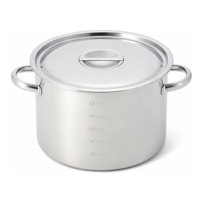 AS ONE Stainless Stock Pot (Shallow Type), 스테인리스 스톡포트(얕은형)