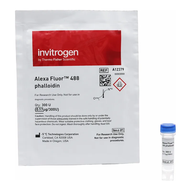 Thermo Fisher Scientific Alexa Fluor 488 Phalloidin, Green, 495/518 nm