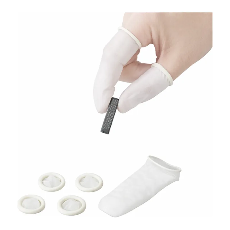 AS ONE Antistatic Finger Cots Roll Type 1000 Tips White S