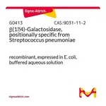 Merck beta(1->4)-Galactosidase, positionally specific from Streptococcus pneumoniae