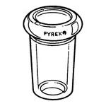 Merck Pyrex(R) bushing-type reducing adapter