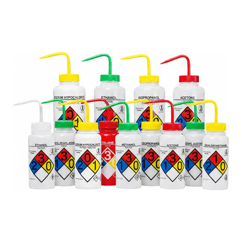 Thermo Fisher Scientific GHS Labeled Right-to-Know Safety-Vented Wash Bottles