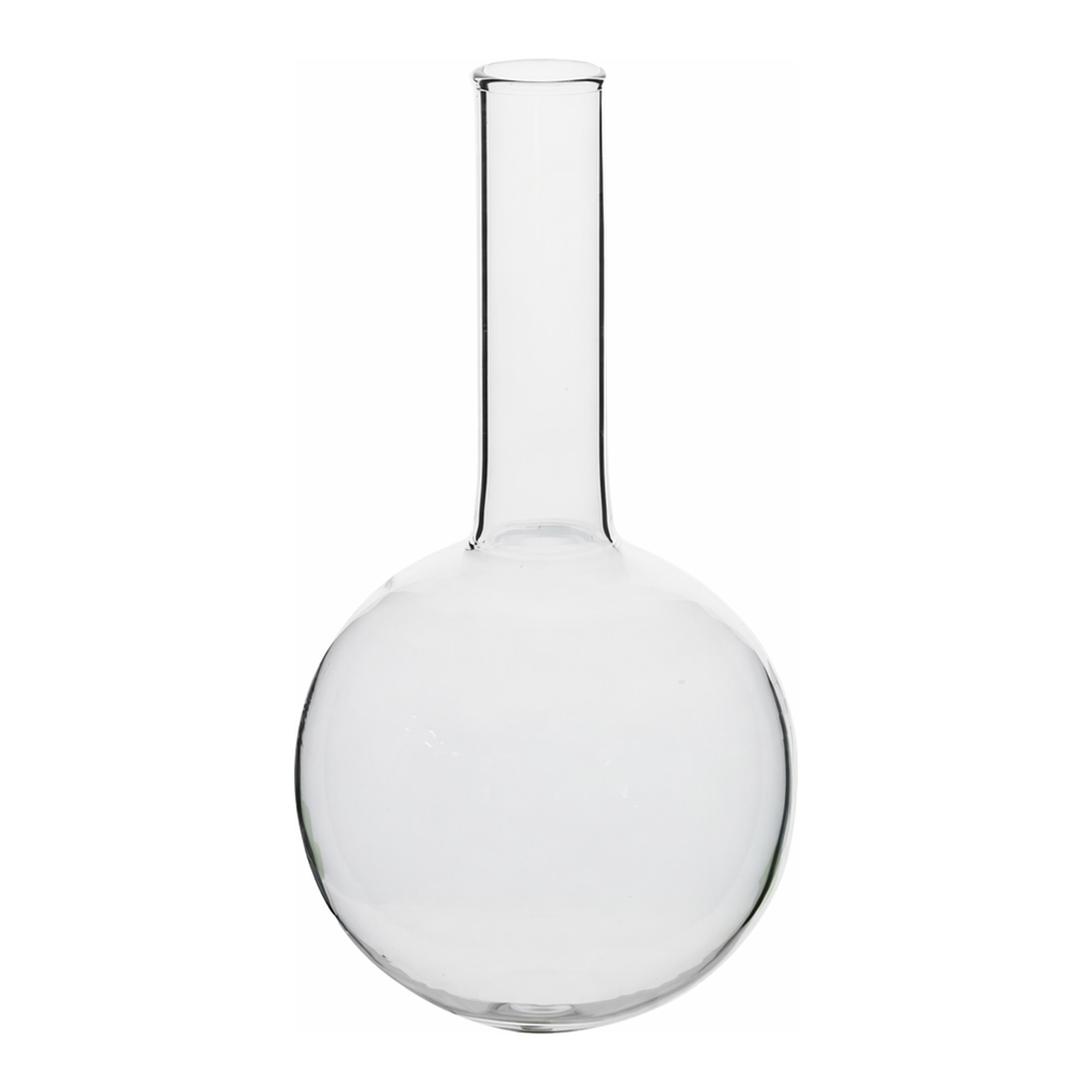 AS ONE Quartz Round Bottom Flask (with Rim), 석영 둥근 플라스크
