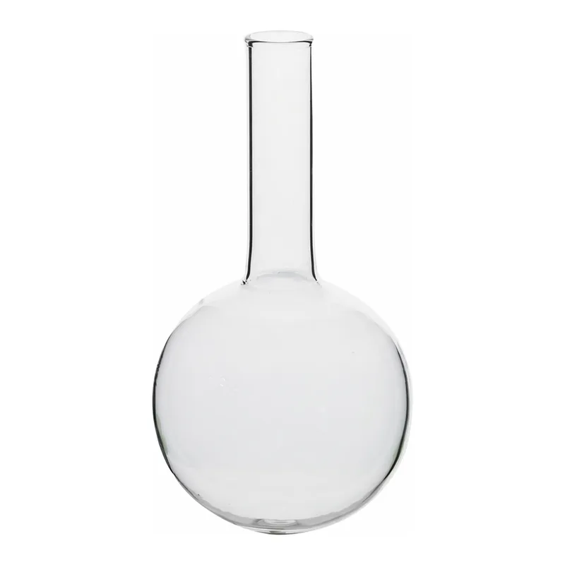 AS ONE Quartz Round Bottom Flask (with Rim), 석영 둥근 플라스크