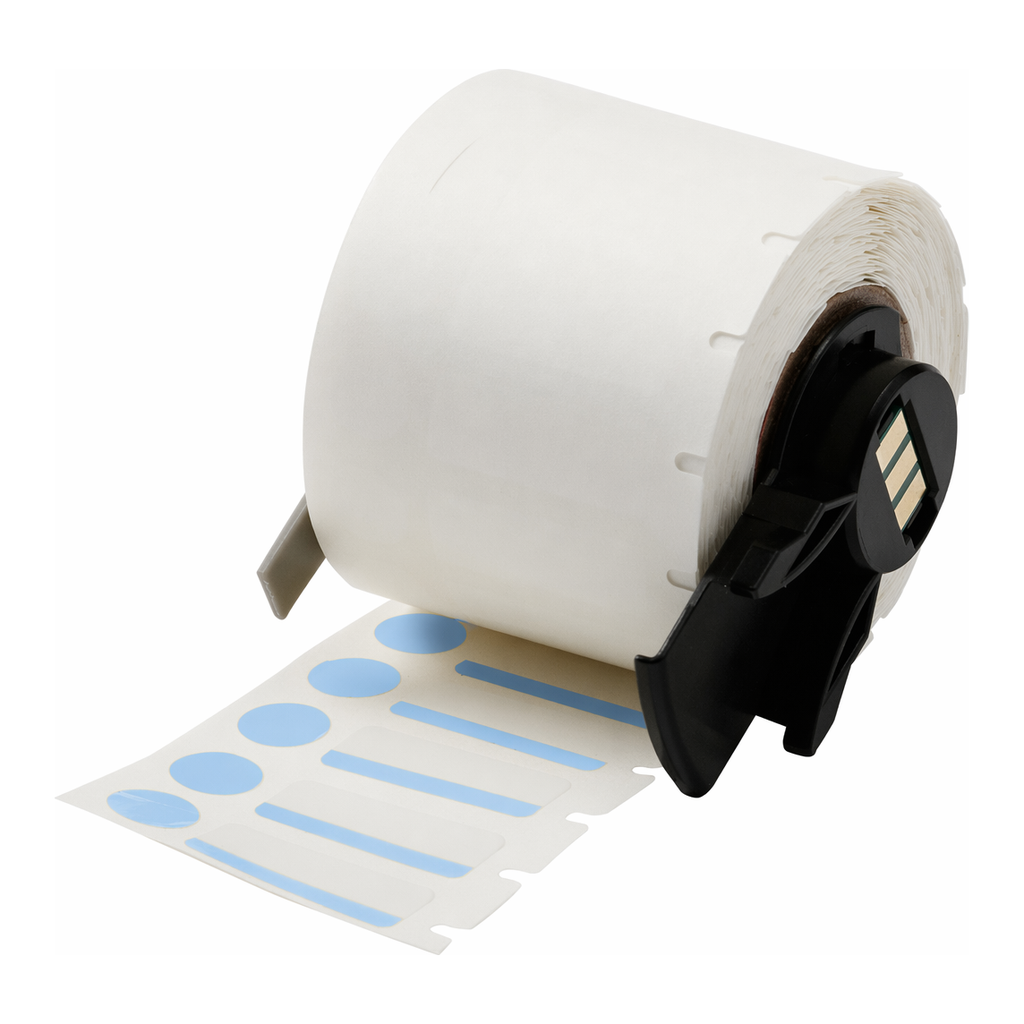 Brady Color Polyester Laboratory Labels with Vial Top for M6 M7 Printers