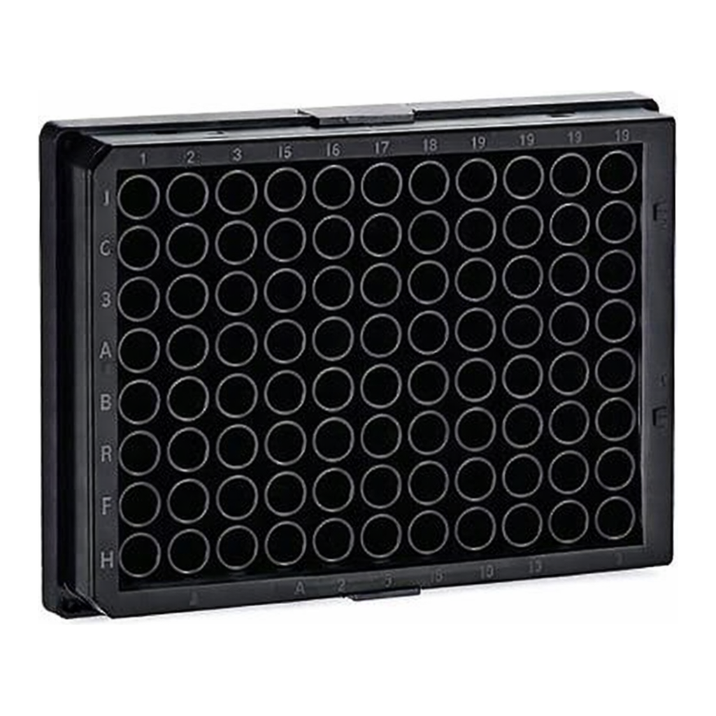 Greiner Bio One MICROPLATE, 96 WELL, PS, C-BOTTOM, BLACK,STREPTAVIDIN-COATED, 5 PCS./BAG