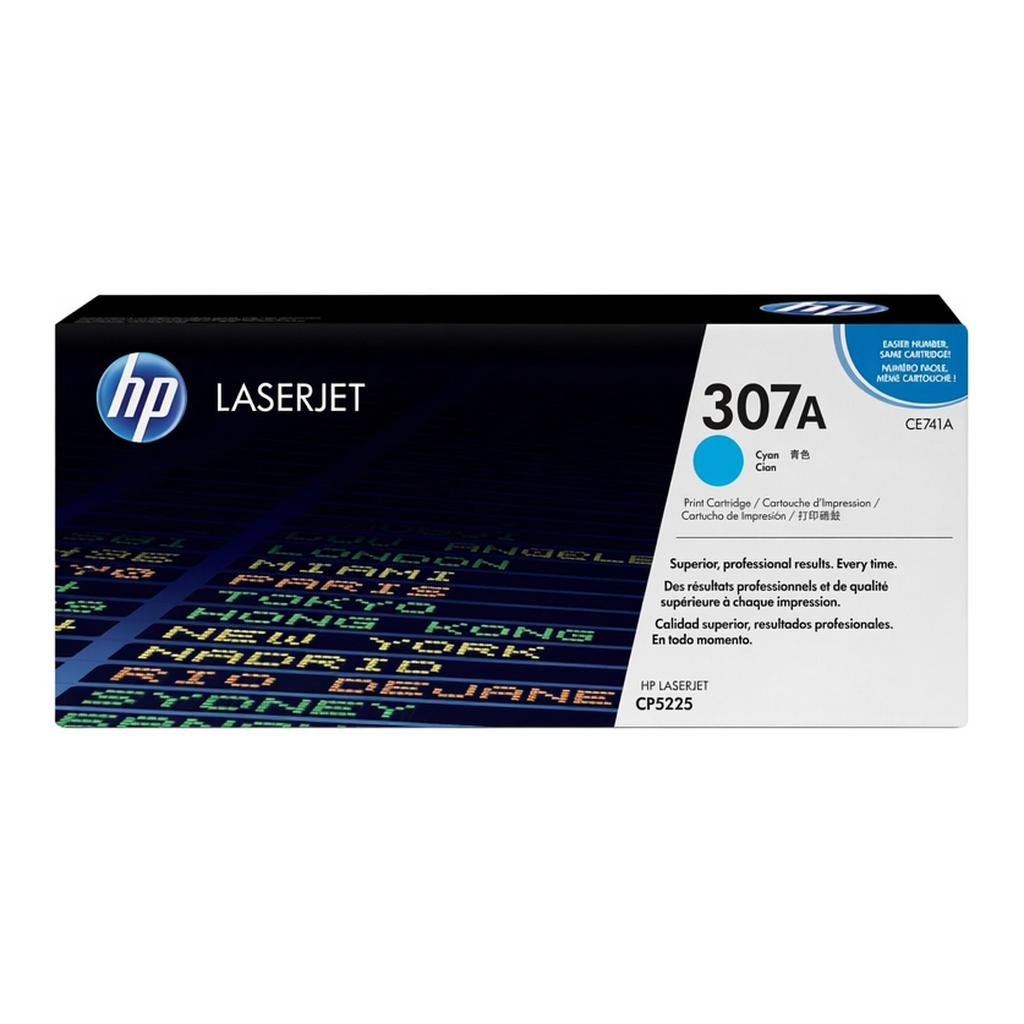 OFFICENEX [P]HP 토너(CE741A/청색/7,300매)