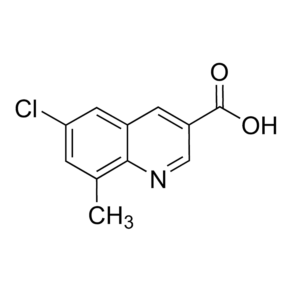 Merck 6-Chloro-8-methylquinoline-3-carboxylic acid
