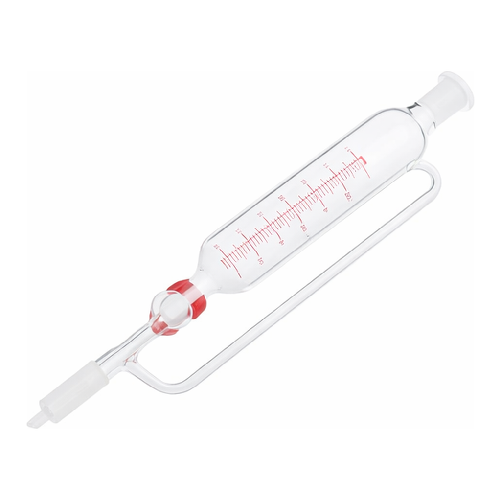 AS ONE Cylindrical Separatory Funnel (Balance Type PTFE Cock) 60mL