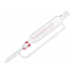 AS ONE Cylindrical Separatory Funnel (Balance Type PTFE Cock) 60mL