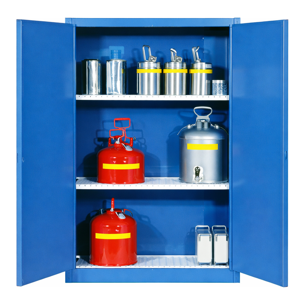 Merck Eagle acid/corrosive/flammable-storage cabinets