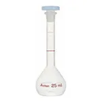 Merck Azlon Clear PMP Volumetric Flask with PPE Stopper