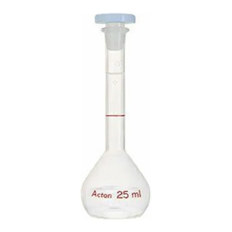 Merck Azlon Clear PMP Volumetric Flask with PPE Stopper