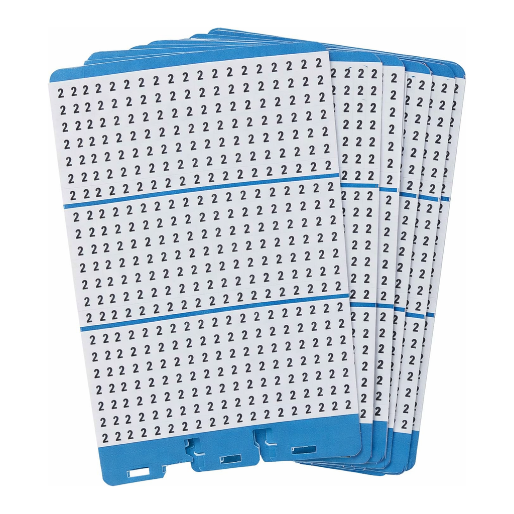 Brady Porta-Pack Individual Number Ten Pack Refills