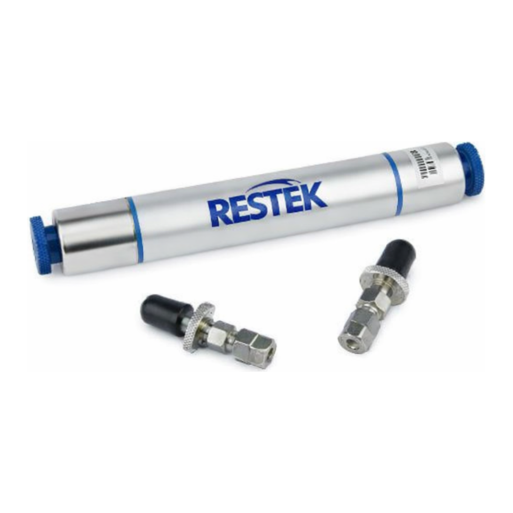 Restek Super-Clean Click-on Trap, Complete Carrier Gas Filter Kit, 1/4in SS, Includes 2 Connector