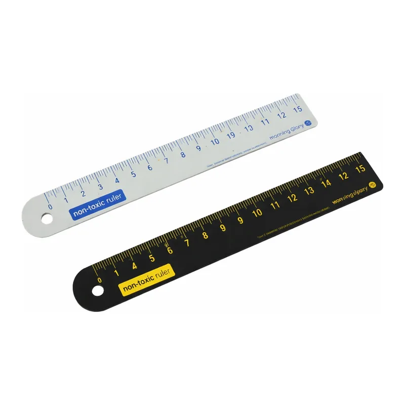OFFICENEX 무독성스틸자 15cm