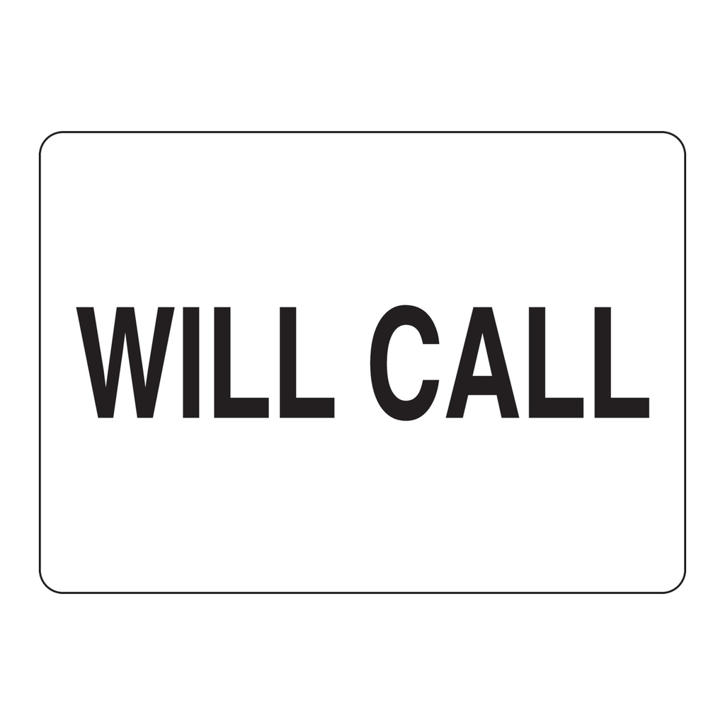 Brady Will Call Sign