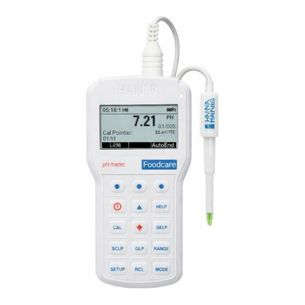 AS ONE pH Thermometer (for Semisolid food and Dairy products), pH·온도계 (반고형식품 및 유제품용)