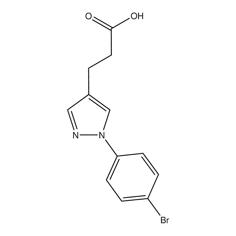 Merck 3-(1-(4-Bromophenyl)-1H-pyrazol-4-yl)propanoic acid