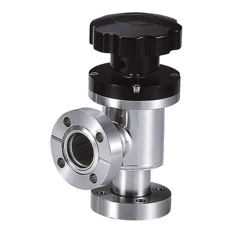 AS ONE Ultra High Vacuum Manual Angle Valve, 초고진공 수동 앵글밸브