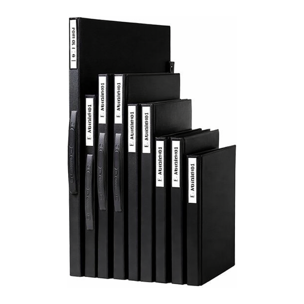 OFFICENEX 아톰 포트폴리오(PF204/A4/40매/흑색/일반형)