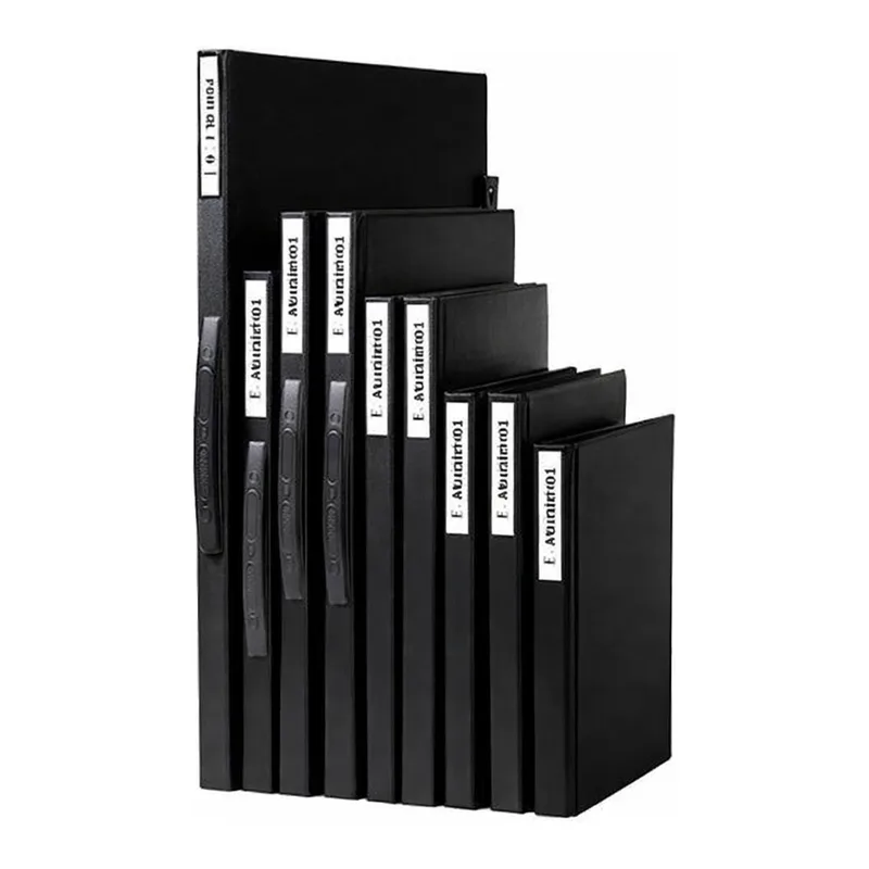 OFFICENEX 아톰 포트폴리오(PF204/A4/40매/흑색/일반형)