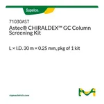 Merck Astec(R) CHIRALDEX(TM) GC Column Screening Kit