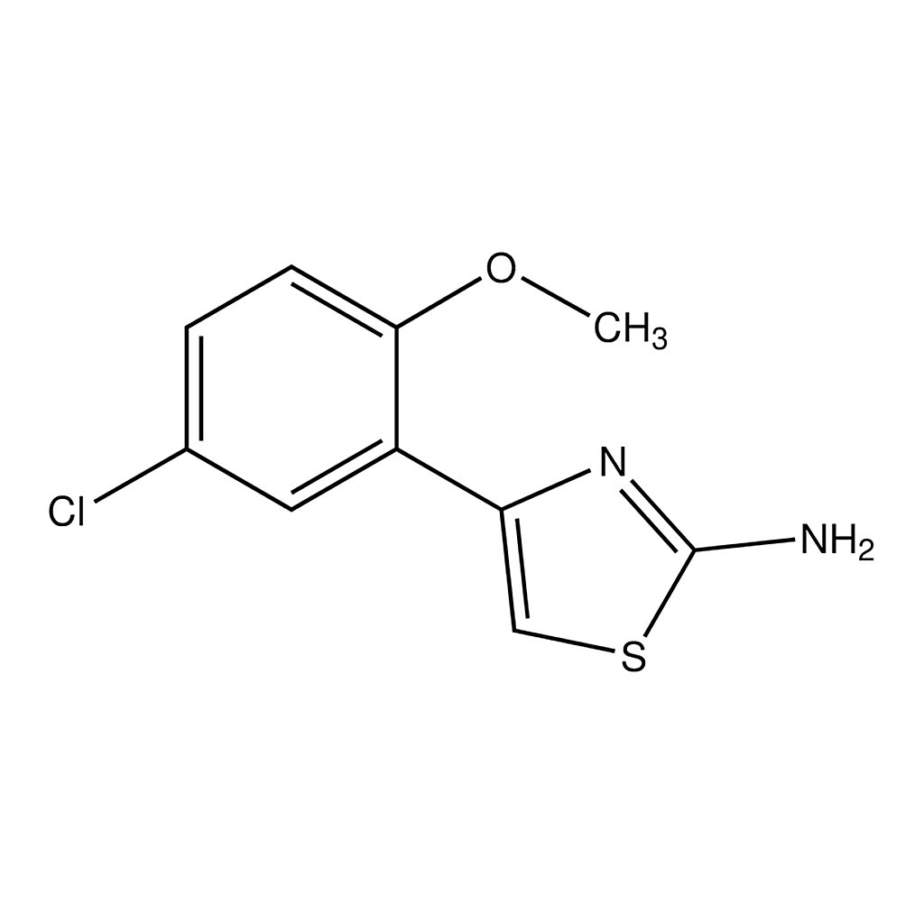Merck 4-(5-Chloro-2-methoxyphenyl)thiazol-2-amine