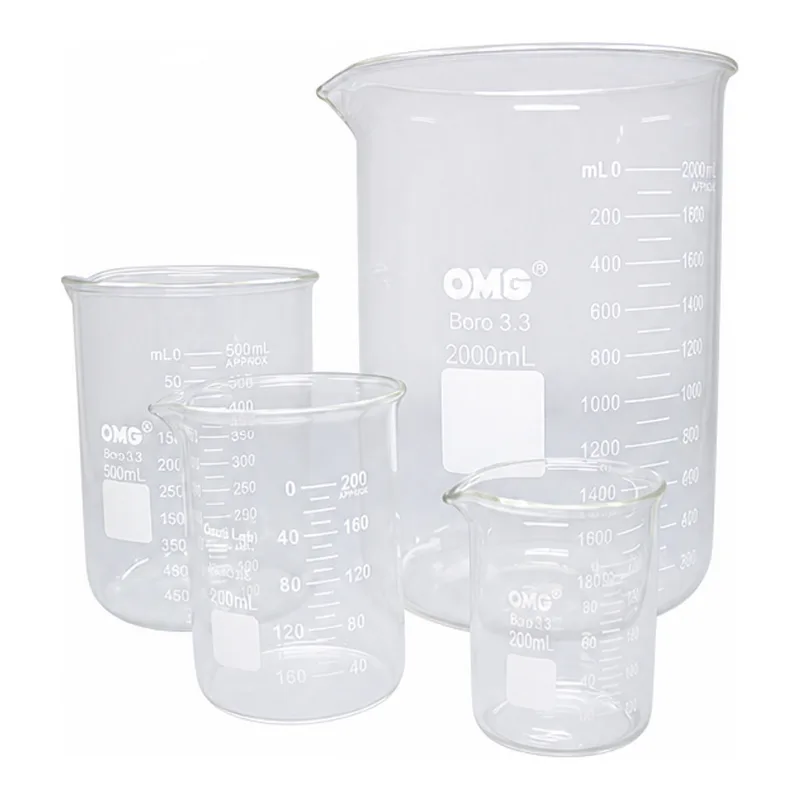 비이커 beaker 경질1급 (boro3.3) 10ml~ 10L