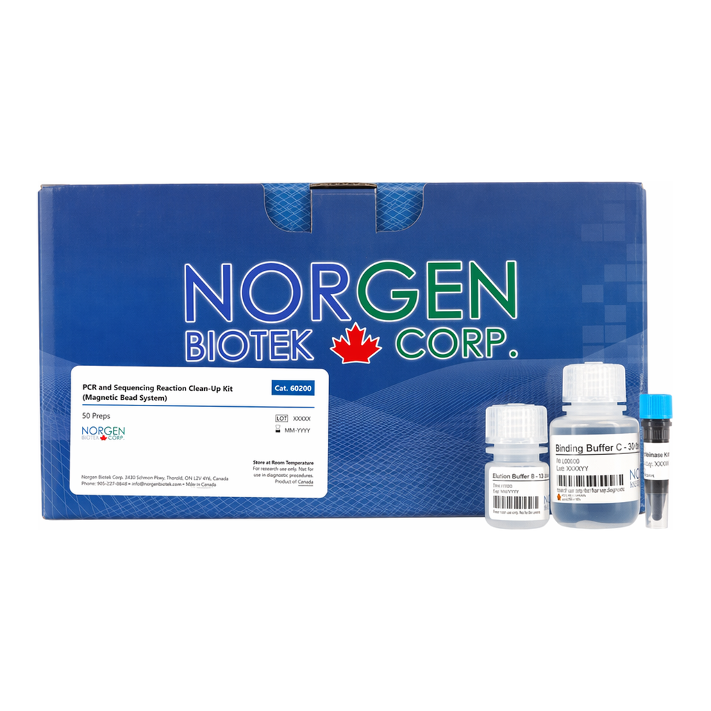 Norgen PCR and Sequencing Reaction Cleanup 96-Well Kit (Magnetic Bead System)