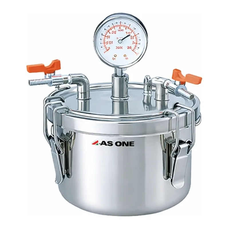 AS ONE Stainless Steel Vacuum Can 2L
