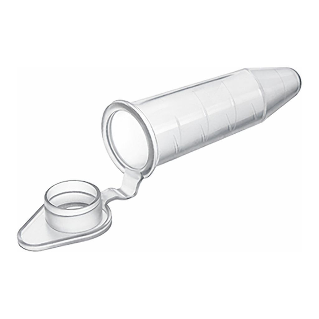 AS ONE Microtube Transparent (Not Sterilized) 5mL 200 Pcs