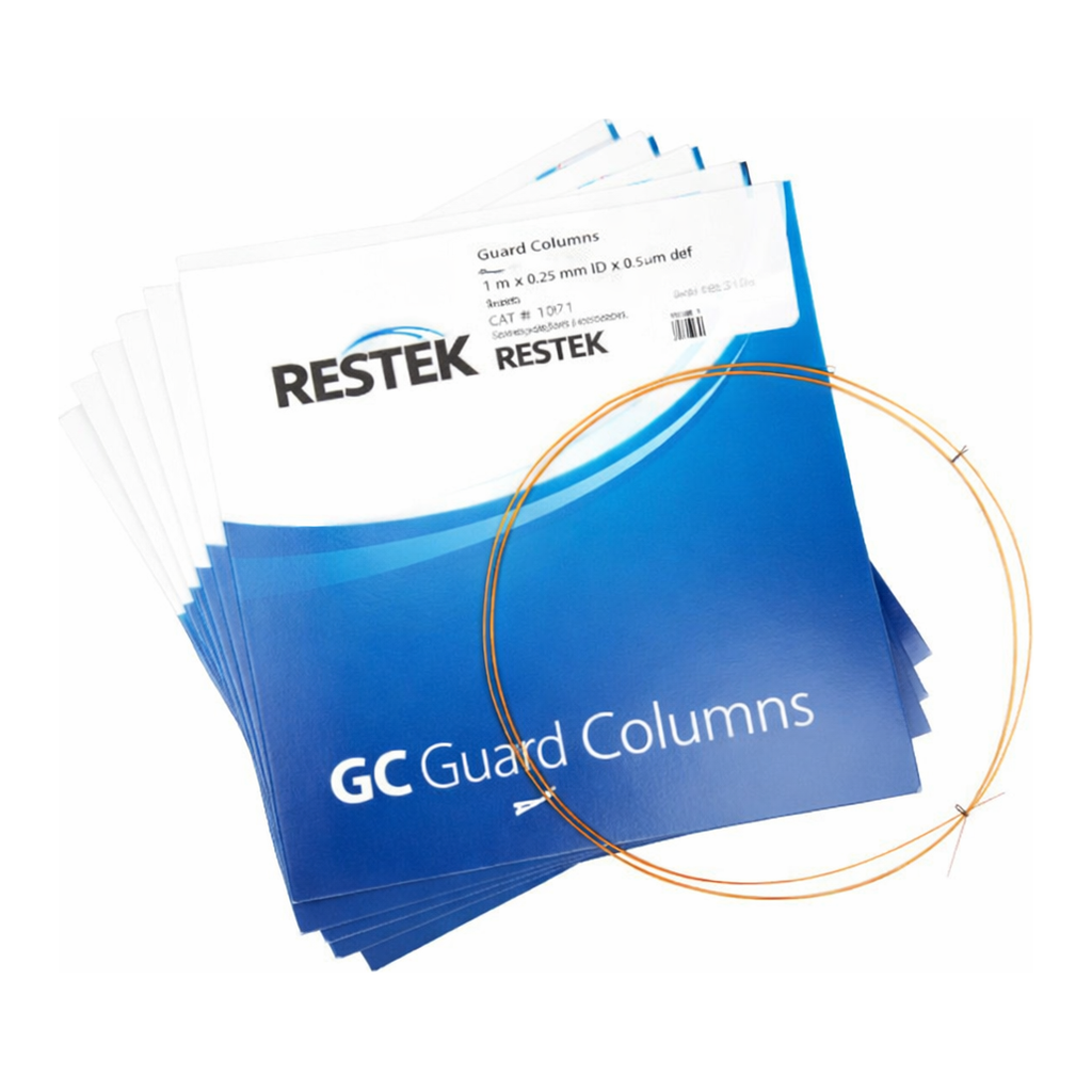 Restek Guard Column, Base Deactivated Guard Column 5m, 0.32mm ID Package of 6
