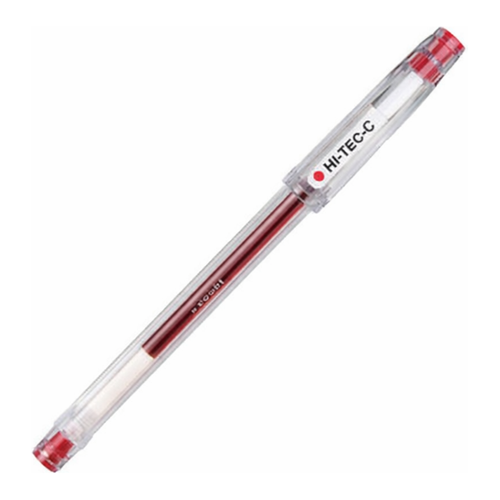 OFFICENEX 파이롯트 하이테크-C(0.4mm 적색)
