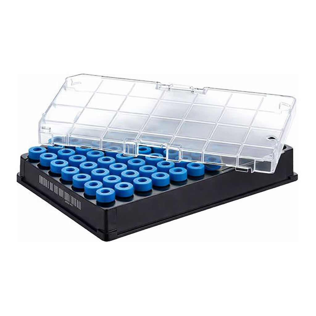 Greiner Bio One CRYO.S BIOBANKING TUBES, 300 µL, 2D CODES,RACK WITH 96 CAPPED TUBES, WITH SCREW CAP BLUE, 5 RACKS/BAG, 1 MANUAL CAPPING TOOL