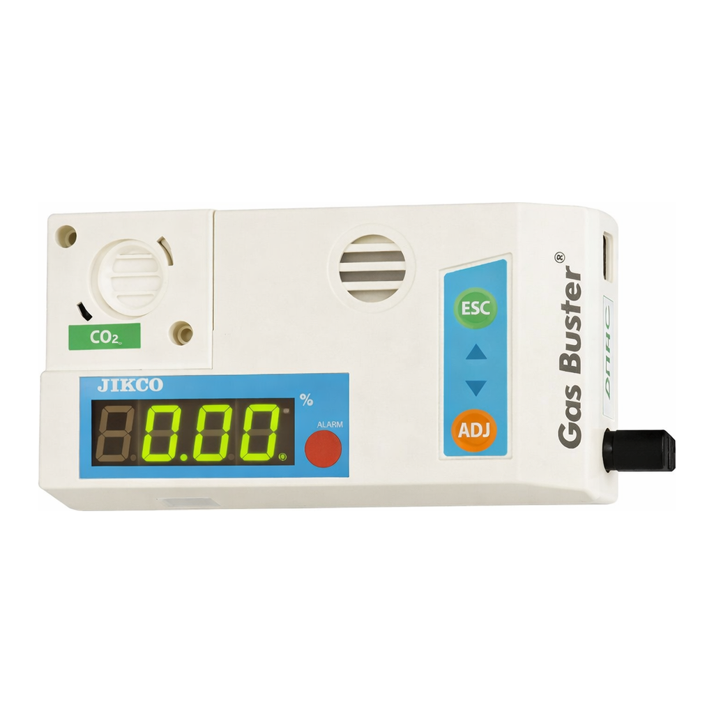 AS ONE Carbon Dioxide Gas Stationary Detection Alarm (Gas Buster), 이산화탄소가스 정치형 검지 경보기 (가스 부스터)